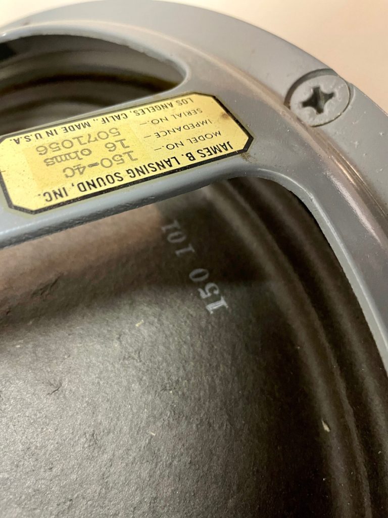 JBL Hartsfield 初期　極上品　ペアー 追加写真